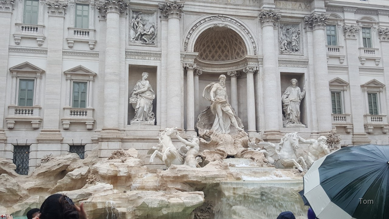 Rom- Der Trevi Brunnen