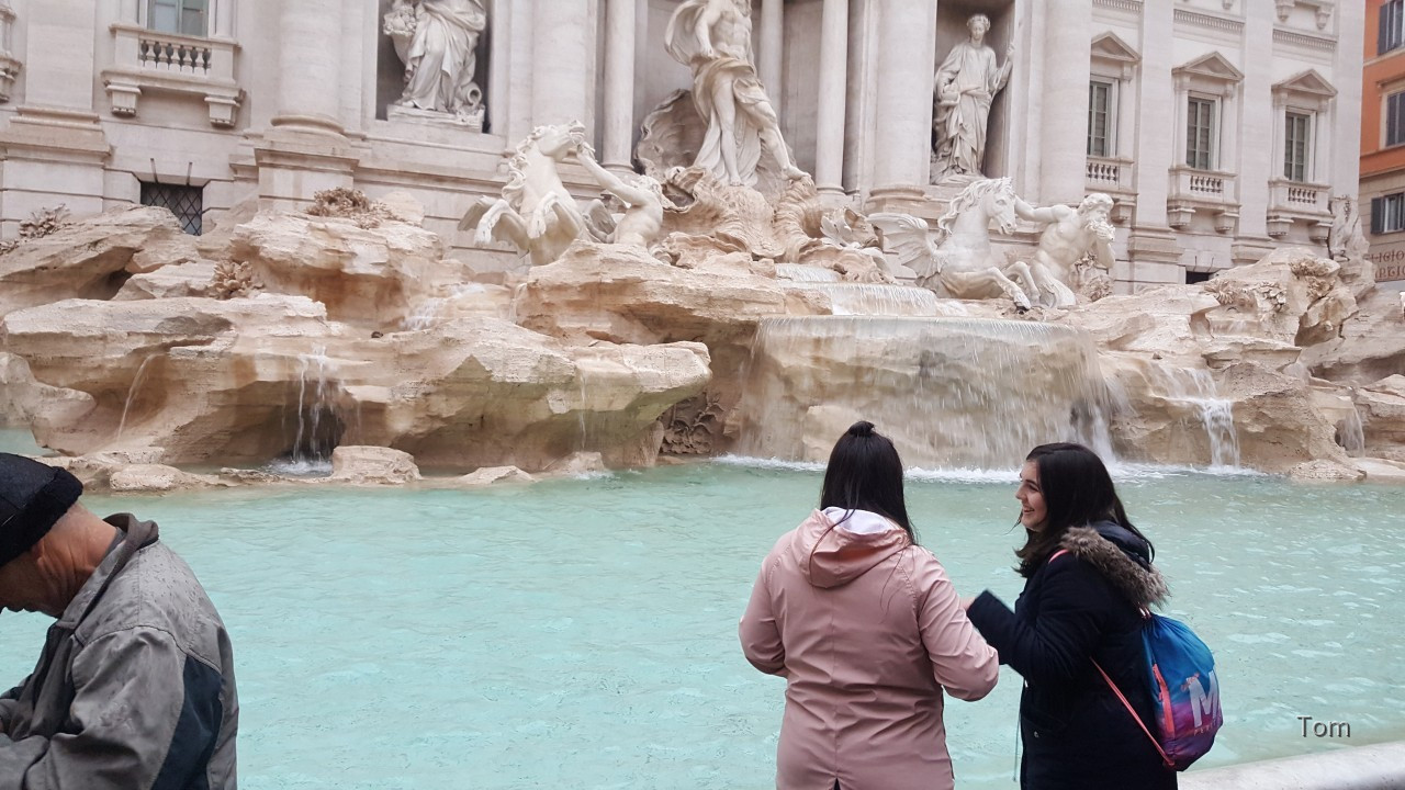 Rom- Der Trevi Brunnen