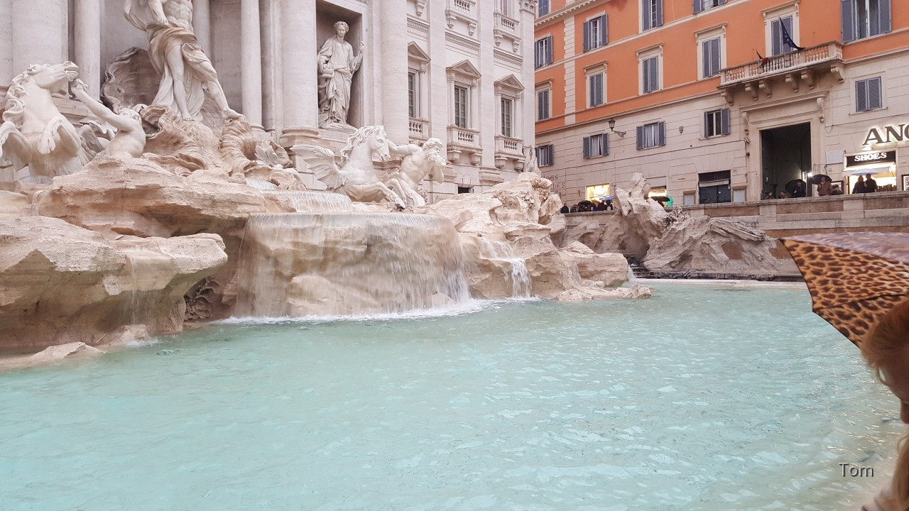 Rom- Der Trevi Brunnen