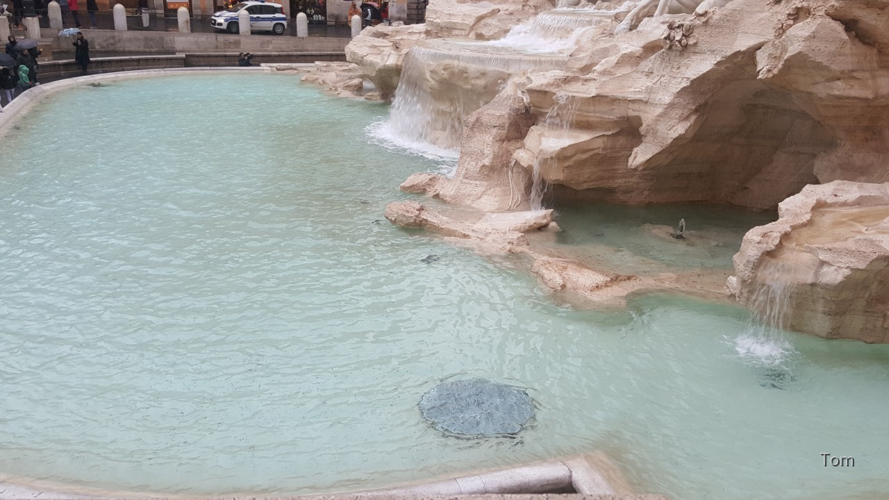 Rom- Der Trevi Brunnen