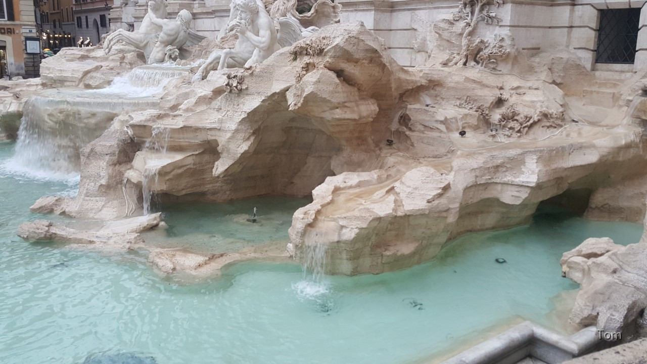 Rom- Der Trevi Brunnen