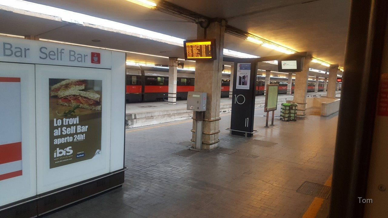 Im Nightjet nach Rom