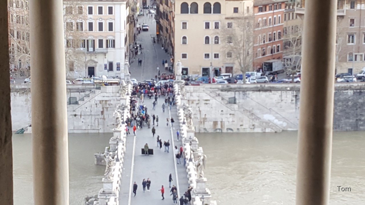 Blick über Engelsbrücke