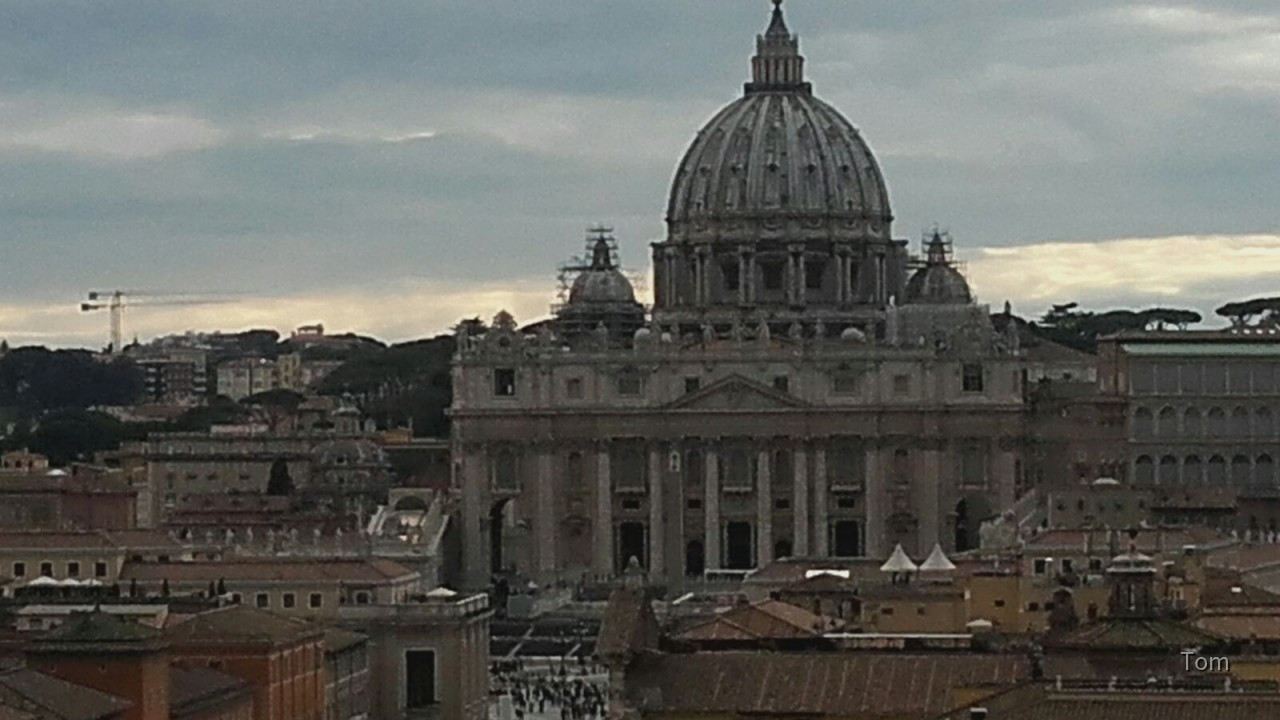 Blick zum Petersdom