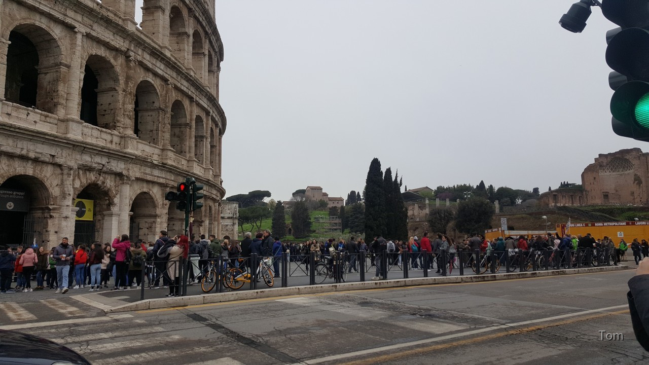 Colloseum-Eingangsbereich