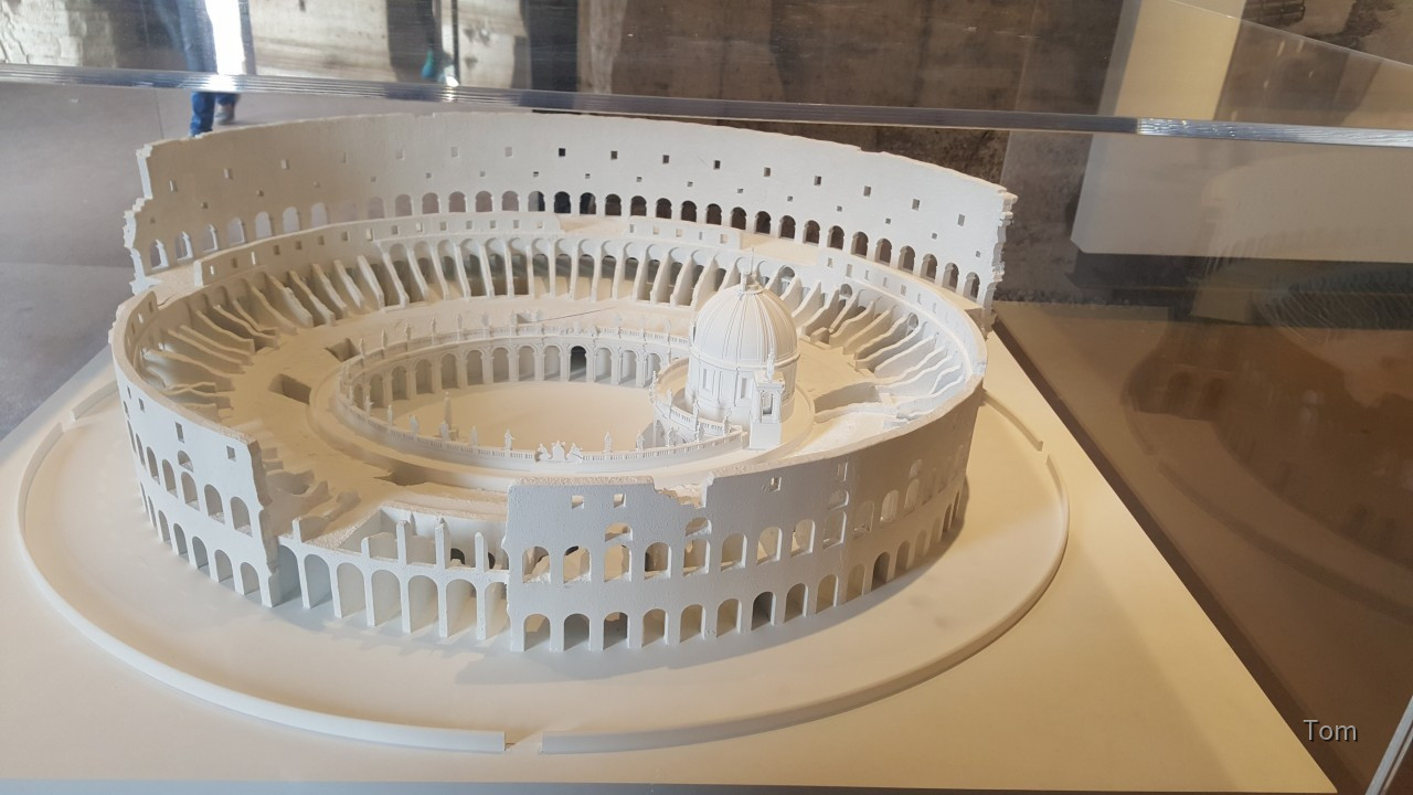 Colloseum-Miniatur Nachbau