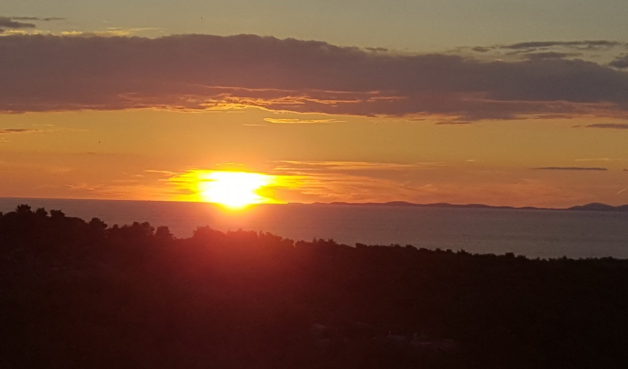 Sonnenuntergang auf CP Mindel
