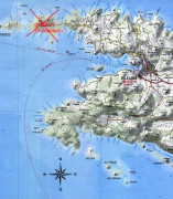 Map Vela Luka