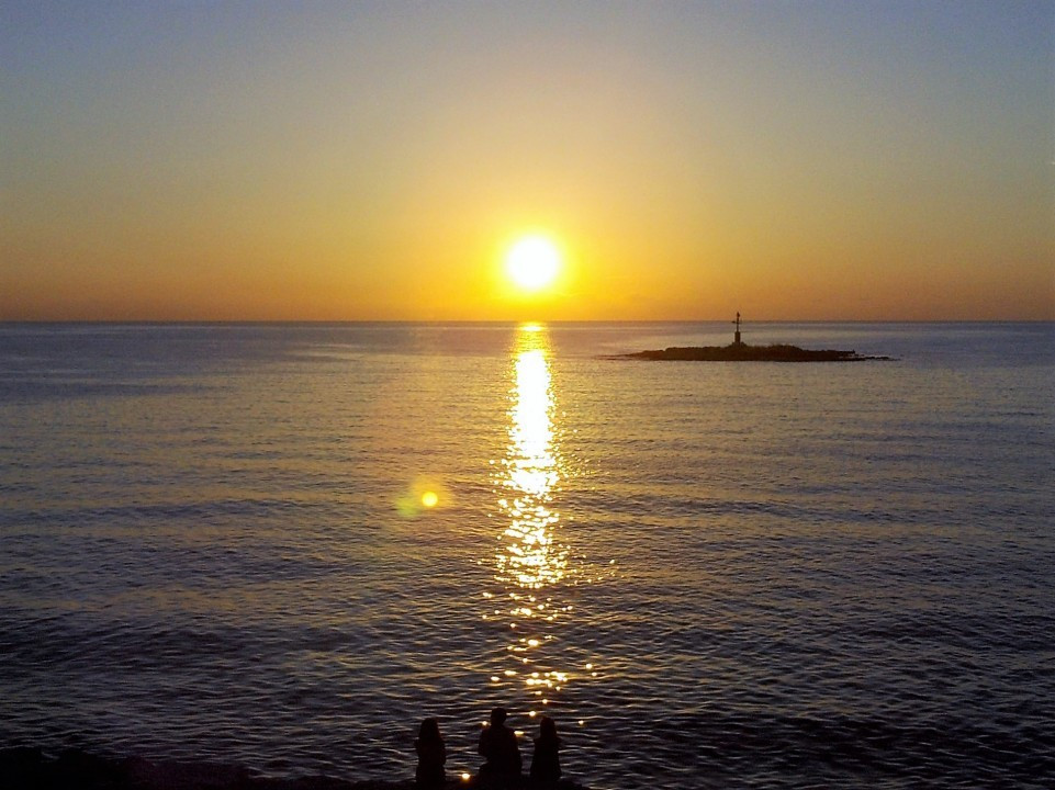 Porec 2017, Sonnenuntergang nach einem Unwetter