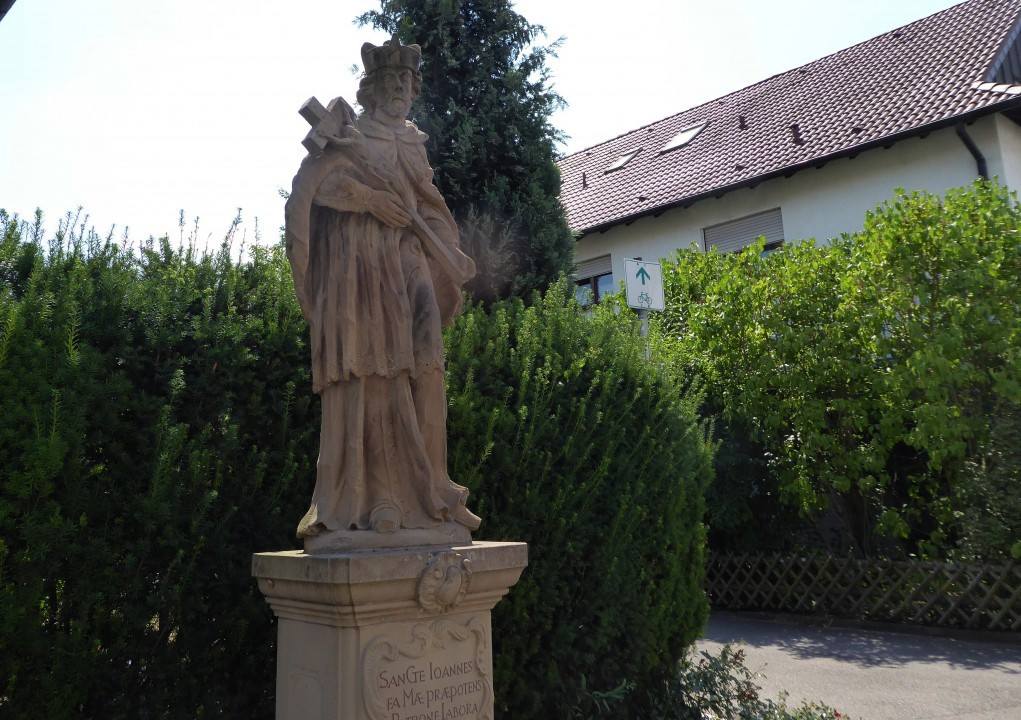 Heilbron - Kirchhausen > barocker Nepomuk