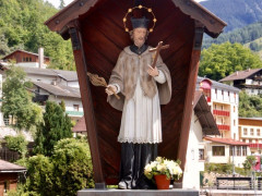 A: Mühlbachl im Wipptal Tirol >Figurenbildstock hl. Johannes Nepomuk