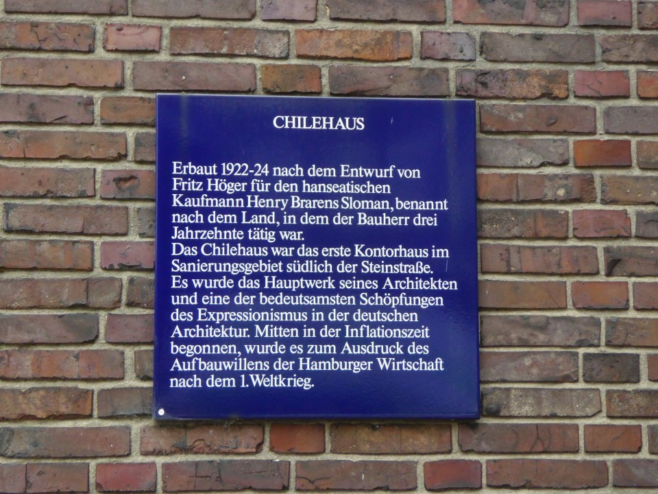 Kontorhausviertel - Chilehaus