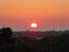 Sonnneuntergang Camp Mindel
