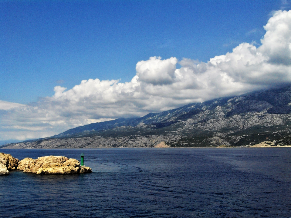 Kroatien - Wolken über dem Velebit