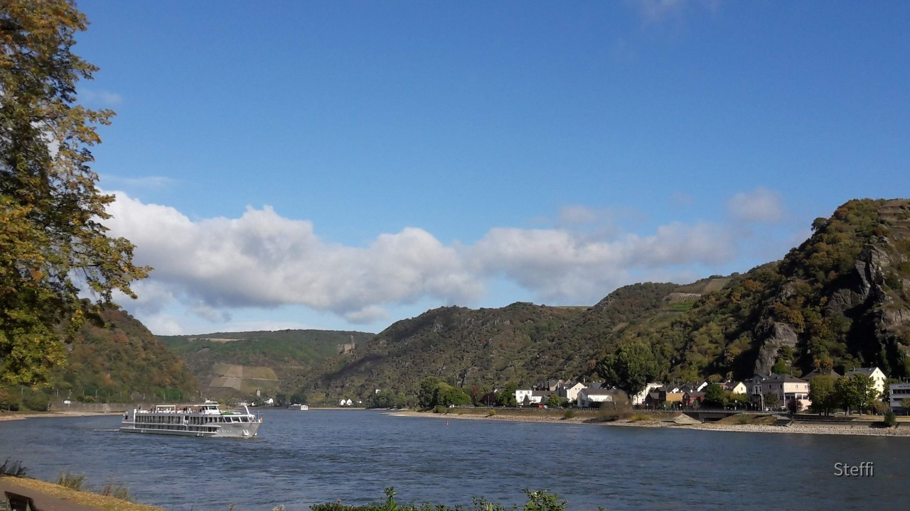 Rheinblick nach St. Goarshausen
