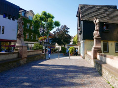 D: Bensheim (Hessen) Brückenfigur