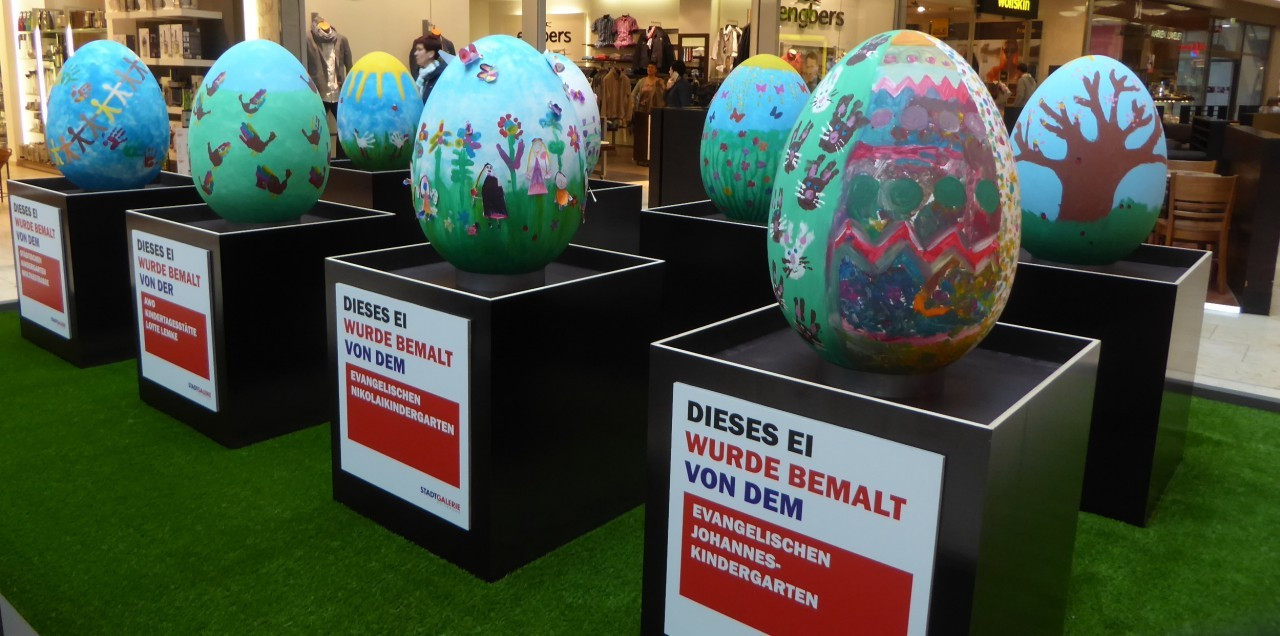 Ostereier Stadtgalerie Heilbronn