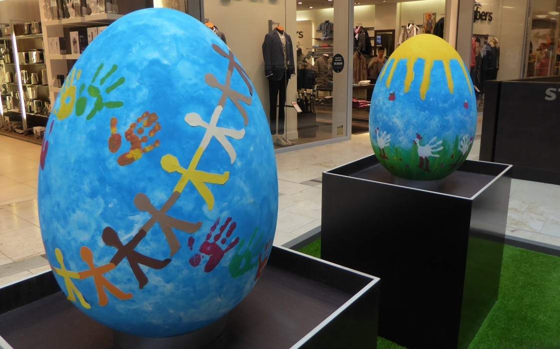 Ostereier Stadtgalerie Heilbronn