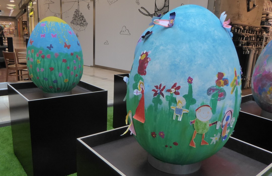 Ostereier Stadtgalerie Heilbronn