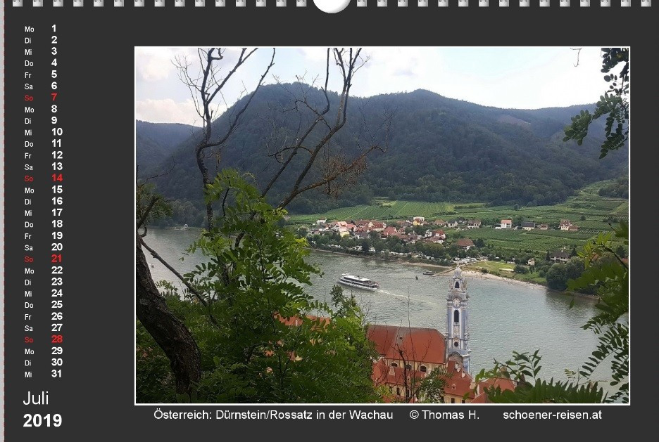 Kalenderbilder 2019