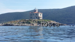 Kroatien - Otok Cres - Leuchtturm Zaglav