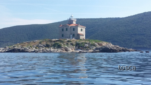 Kroatien - Otok Cres - Leuchtturm Zaglav