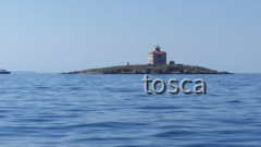 Kroatien - Otok Cres - Leuchtturm Zaglav