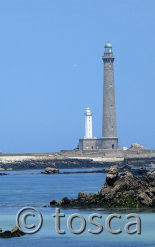Leuchtturm Phare de I`île Viere - Frankreich/Bretagne