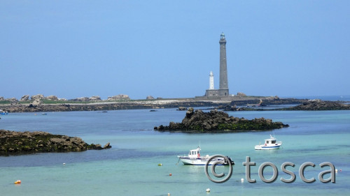 Leuchtturm Phare de I`île Viere - Frankreich/Bretagne