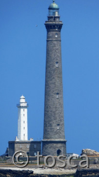 Leuchtturm Phare de I`île Viere - Frankreich/Bretagne