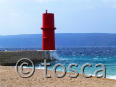 Leuchtturm Kovacine in Kroatien Insel Cres