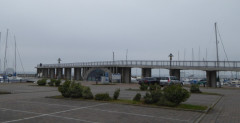 Kreidebrücke in Wieck auf Rügen