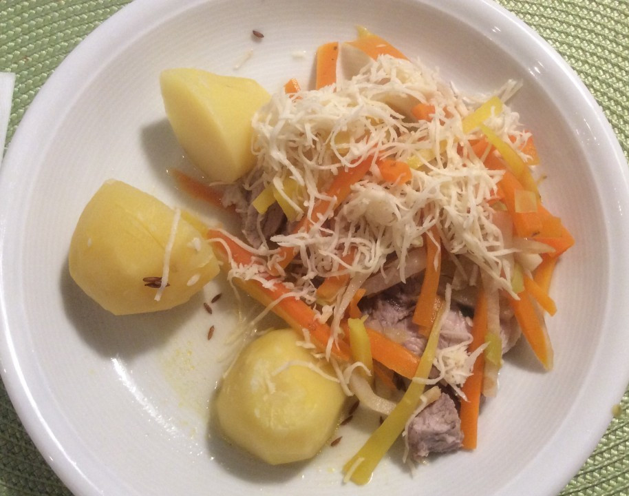 Steirisches Wurzelfleisch