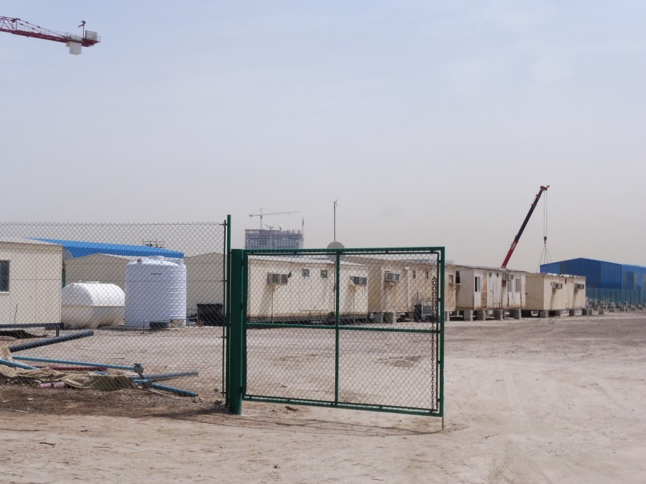 Dubai Arbeiterunterkunft Werft
