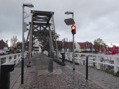Hubbrücke in Wieck bei Greifswald