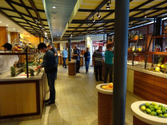 Speisesaal auf der AIDA
