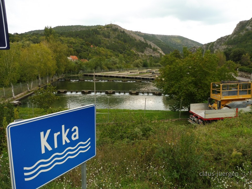Krka Quelle Knin 