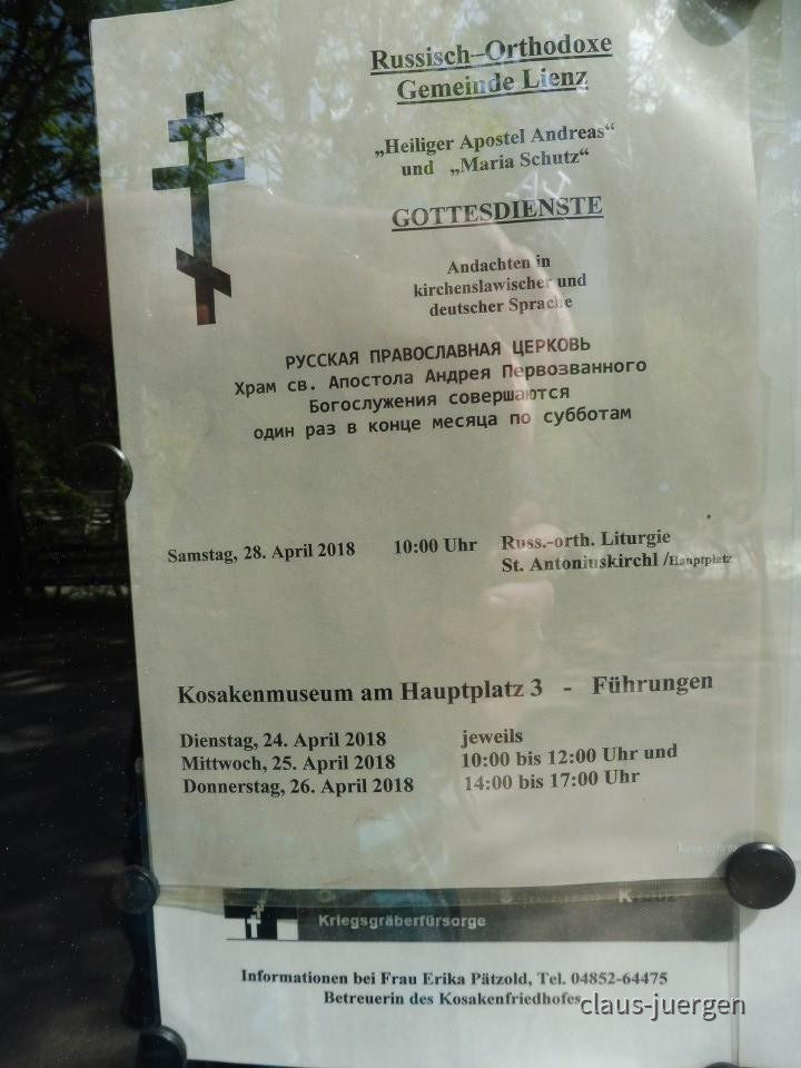 Kosaken Friedhof Peggetz