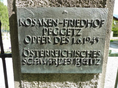Kosaken Friedhof Peggetz
