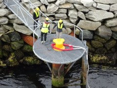 Anlegemanöver in Trondheim 03