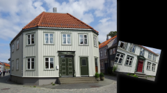 Holzhäuser in Trondheim