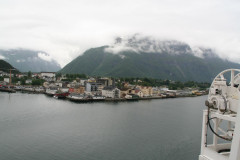 Ankunft in Andalsnes