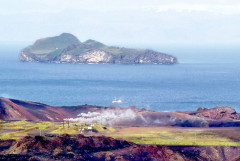 Vestmannaeyjar: Insel Heimaey, Vogelinsel  Ellidaey