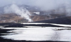 Süden: markierter Wanderweg nach Thorsmörk