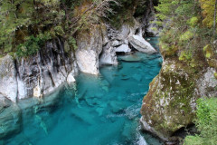 Blue pools