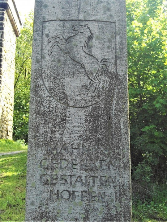 1823 Niedersachsen Helmstedt Stele Magdeburger Warte 01