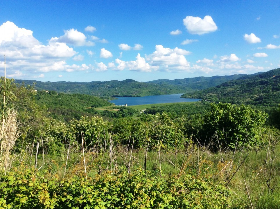 Buzet, Jezero Botuniga und das Mirna Tal