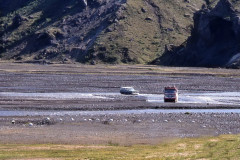 Südwesten:  Furt in Thorsmörk