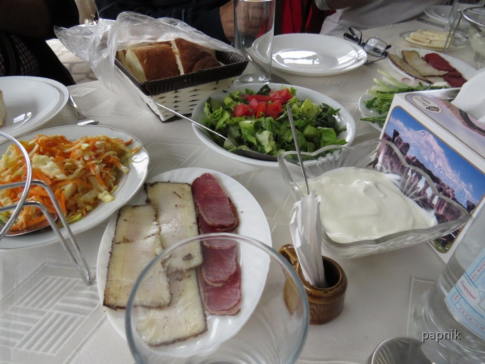 Speck und getrocknetes Rindfleisch