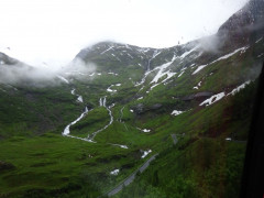Busfahrt Ausflug, Geiranger